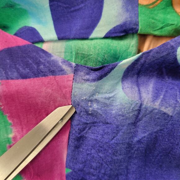 Jams World Sheath Dress Small Rayon Tissue Flower Colorful Resort Hawaiian Beach - Picture 6 of 10